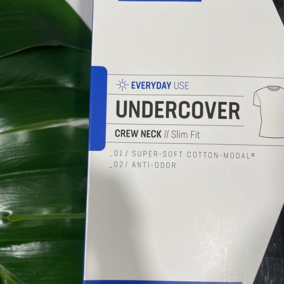 NIB Saxx [ Small ] Undercover Slim Fit Crew Neck T-Shirt‎ in Black - Picture 4 of 15